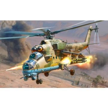 Zvezda 1:48 Mil Mi-35 M Hind E Plastic Model Kit