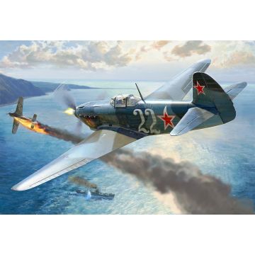 Zvezda 1:48 Yak -9 Soviet Fighter Plastic Model Kit