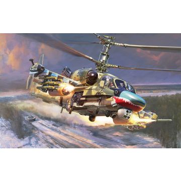 Zvezda 1:48 Ka-52 Plastic Model Kit