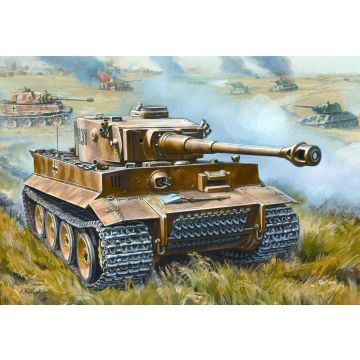 Zvezda 1:72 Tiger I Plastic Model Kit