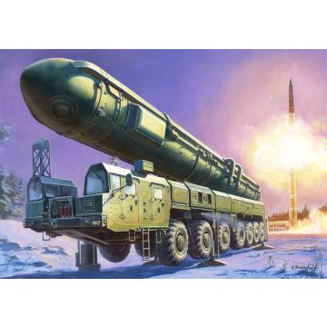 Zvezda 1:72 Ballistic Missile Launcher 'Topol' Plastic Model Kit