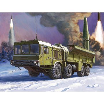 Zvezda 1:72 Iskander Ballistic Missile Launcher Plastic Model Kit