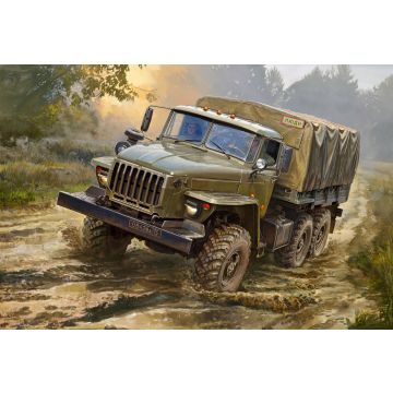 Zvezda 1:72 Ural - 4320 Truck Plastic Model Kit