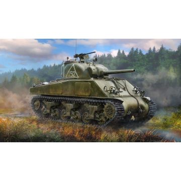 Zvezda 1:72 M4 A2 (75mm) Sherman Medium Tank Plastic Model Kit