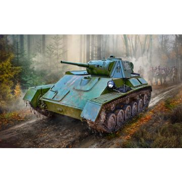 Zvezda 1:72 T-70 Soviet Light Tank Plastic Model Kit