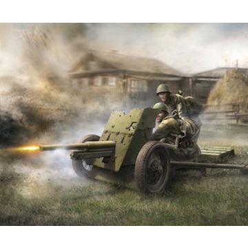 Zvezda 1:72 Soviet Gun 45Mm Plastic Model Kit