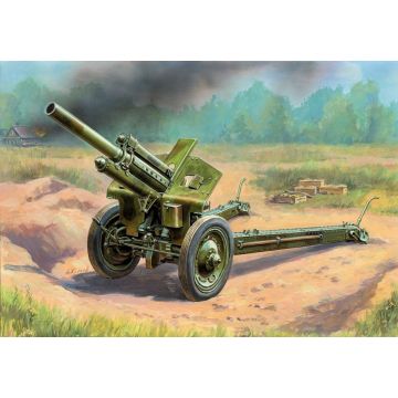 Zvezda 1:72 Soviet Howitzer 120mm M30 Plastic Model Kit