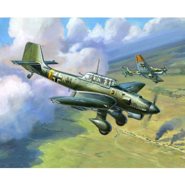 Zvezda 1:144 German Dive Bomber Snap Kit Plastic Model Kit