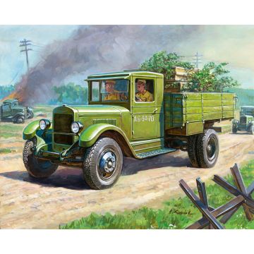 Zvezda 1:100 Soviet Truck Zis-5 Plastic Model Kit