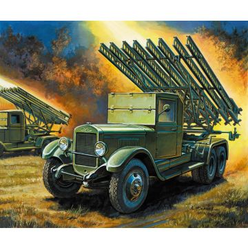 Zvezda 1:100 Katyusha Plastic Model Kit