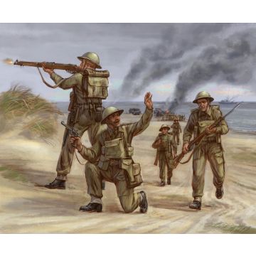 Zvezda 1:72 British Infantry 1939-1942 Plastic Model Kit