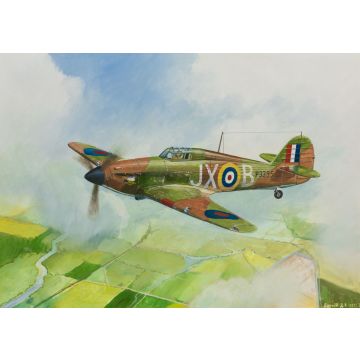 Zvezda 1:144 British Fighter Hurricane Mk1 Plastic Model Kit