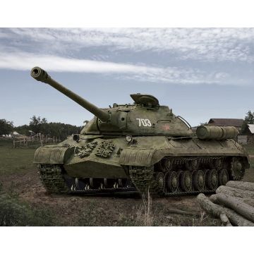 Zvezda 1:100 Soviet Tank Is-3 Plastic Model Kit