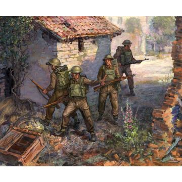 Zvezda 1:72 British Recon Team Plastic Model Kit