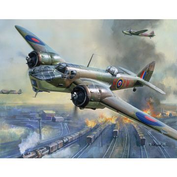 Zvezda 1:144 Bristol Blenheim British WWII Bomber Plastic Model Kit
