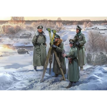 Zvezda 1:72 German HQ Winter Plastic Model Kit