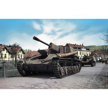 Zvezda 1:100 Su-76M Soviet Sp Gun Plastic Model Kit