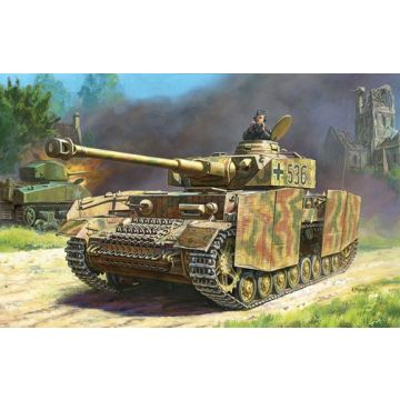 Zvezda 1:100 Panzer Iv Ausf H Plastic Model Kit