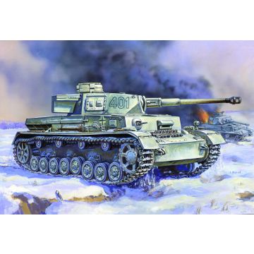 Zvezda 1:100 Pz Kpfw Iv Ausf F.2 Plastic Model Kit