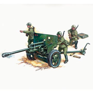 Zvezda 1:72 Zis-3 Soviet Gun Plastic Model Kit