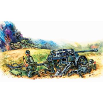 Zvezda 1:72 Pak-40 Plastic Model Kit