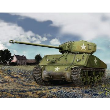 Zvezda 1:100 Sherman M-4 Plastic Model Kit