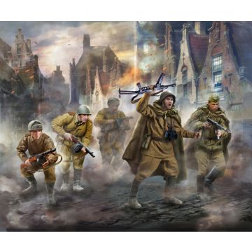 Zvezda 1:72 Soviet Machine Gun Sqad Plastic Model Kit