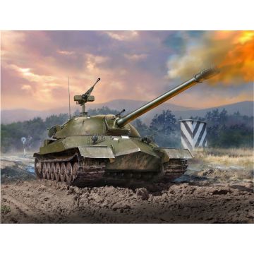 Zvezda 1:100 IS-2 Soviet Heavy Tank Plastic Model Kit