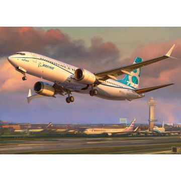 Zvezda 1:144 Boeing 737 Max 8 Plastic Model Kit