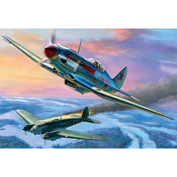 Zvezda 1:72 MiG-3 Soviet Fighter Plastic Model Kit