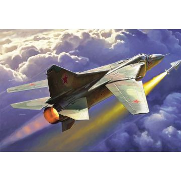 Zvezda 1:72 MiG-23MF Soviet Interceptor RR Plastic Model Kit