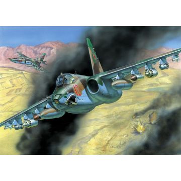 Zvezda 1:72 Su-25 Rr Plastic Model Kit