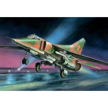 Zvezda 1:72 MiG-27 Soviet Fighter Bomber Plastic Model Kit