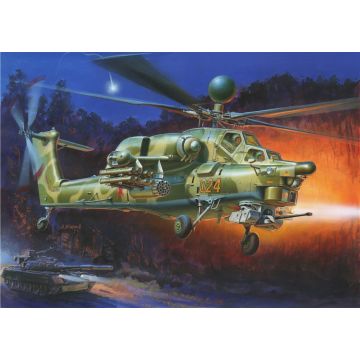 Zvezda 1:72 Soviet Helicopter Mil Plastic Model Kit