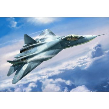 Zvezda 1:72 Sukhoi T-50 Russsian Stealthfighter Plastic Model Kit