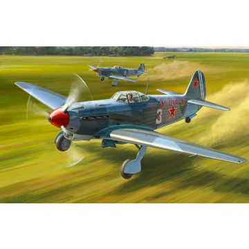 Italeri 1:72 YAK-9 Soviet fighter Plastic Model Kit