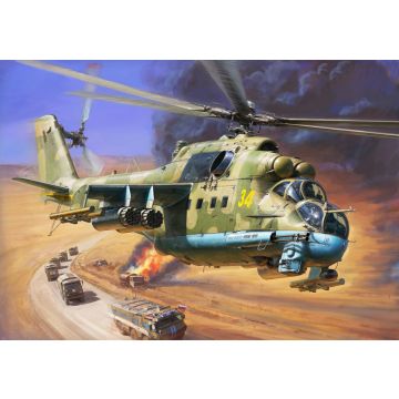 Italeri 1:72 MIL Mi-24P Plastic Model Kit
