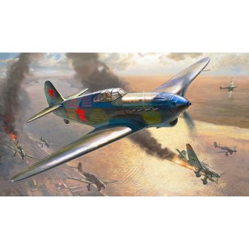 Zvezda 1:72 YAK-1 Fighter Plane Plastic Model Kit