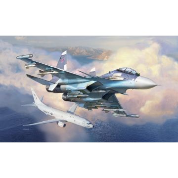 Zvezda 1:144 SU-30SM Plastic Model Kit