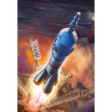 Zvezda 1:144 Soyuz 2.1a Launch Vehicle Russian Space Rocket Plastic Model Kit