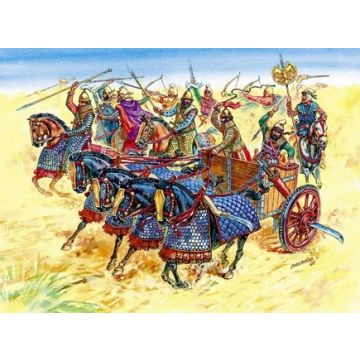 Zvezda 1:72 Persian Chariot And Cavalry Plastic Model Kit