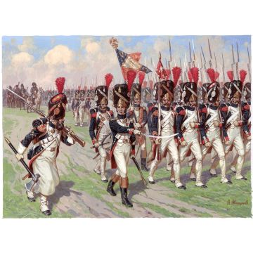 Zvezda 1:72 French Emp Old Guard 1805-1815 Plastic Model Kit