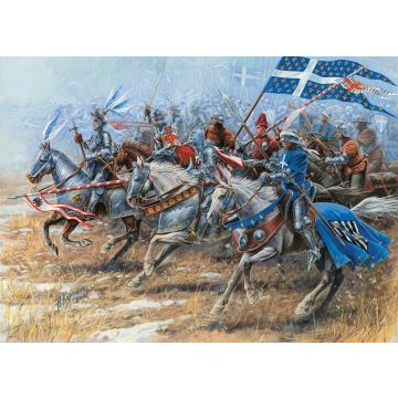 Zvezda 1:72 Heavy Knights Xv Century Plastic Model Kit