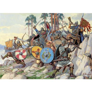 Zvezda 1:72 Vikings Plastic Model Kit