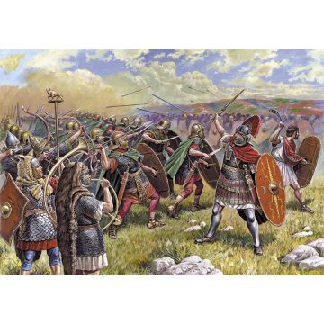 Zvezda 1:72 Roman Auxiliary Infantry RR Plastic Model Kit