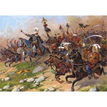 Zvezda 1:72 Turkish Cavalry 16th-17th Century Plastic Model Kit