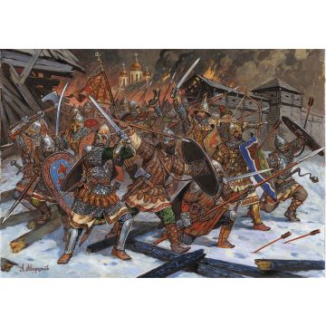 Zvezda 1:72 Russian Foot Warriors Plastic Model Kit