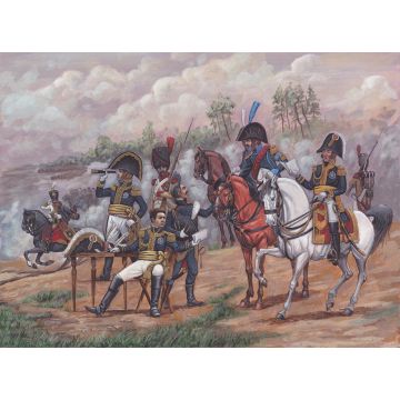 Zvezda 1:72 Napoleonic Headquarter RR Plastic Model Kit