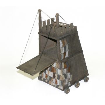Zvezda 1:72 Siege Tower RR Plastic Model Kit