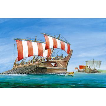 Zvezda 1:72 Greek Triera RR Plastic Model Kit